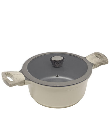 [페드리니] 유니크 인덕션 양수냄비 24cm 5리터(PDR-02PE608GR)