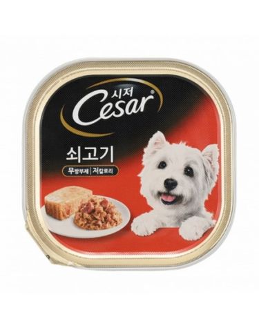 (24개)시저 쇠고기 캔 100g