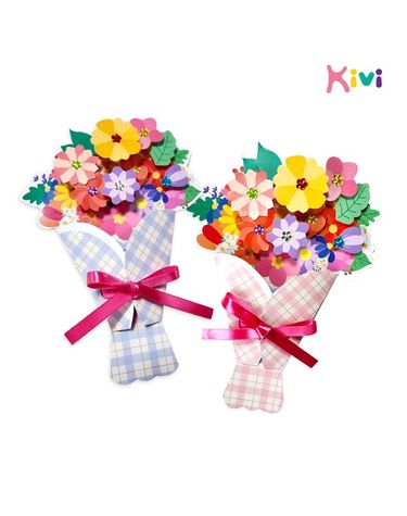 [보리보리] 꽃다발 감사카드 만들기 5인용