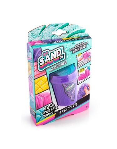 [보리보리] 쏘샌드 DIY 퍼플 모래놀이 촉감놀이 장난감