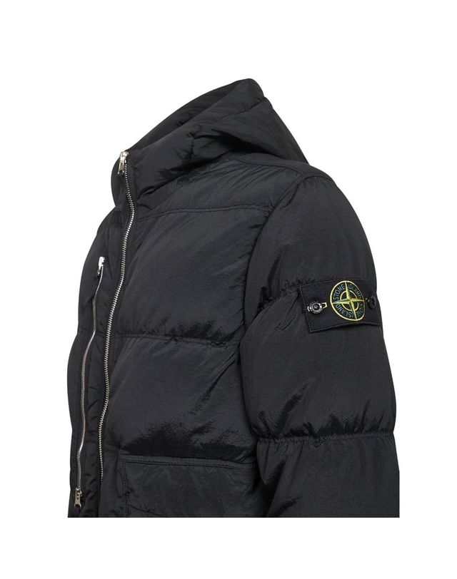 스톤아일랜드 25FW 스톤아일랜드 나일론 메탈 패딩 점퍼 K2S15 4100088 S0019 V0029 착용컷