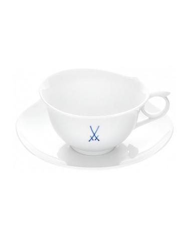 마이센 웨이브 퓨어 티컵&소서