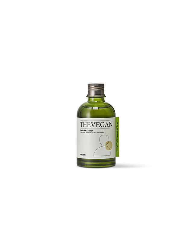 느슨 더비건 하이드로 아하 토너 150ml 착용컷