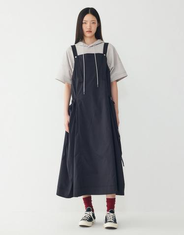 [STUDIO TOMBOY] 서스펜더 레이어드 캐주얼 원피스_블랙 9106241212