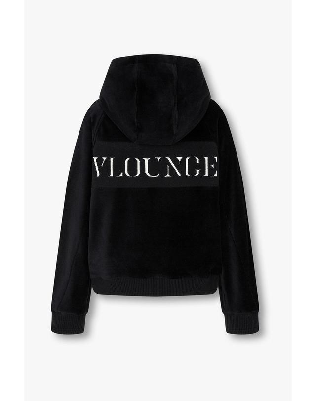 보브 [VOICE OF VOICES] 코듀로이 릴랙스 핏 집업 후디_블랙 7125420102 착용컷