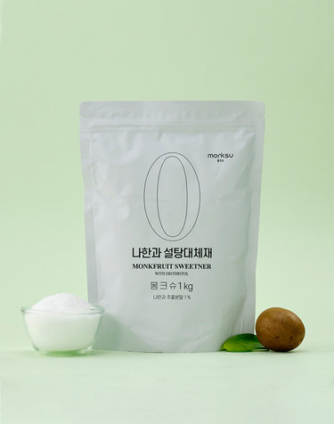 [몽크슈] 설탕대체 나한과 에리스리톨 분말 1kg
