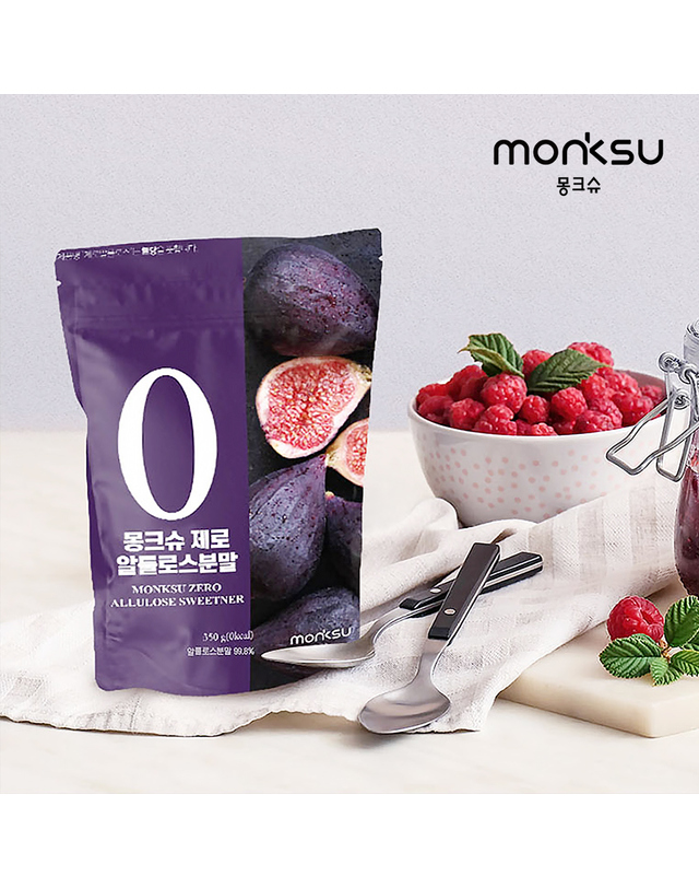 몽크슈 [몽크슈] 설탕대체 제로 알룰로스 분말 350g 착용컷