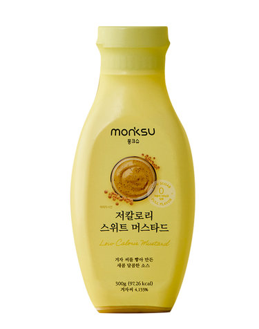 몽크슈 저당 저칼로리 새콤달콤 스위트 머스타드소스 300g