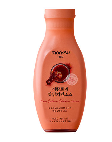 몽크슈 저당 저칼로리 매콤달콤 양념치킨소스 320g