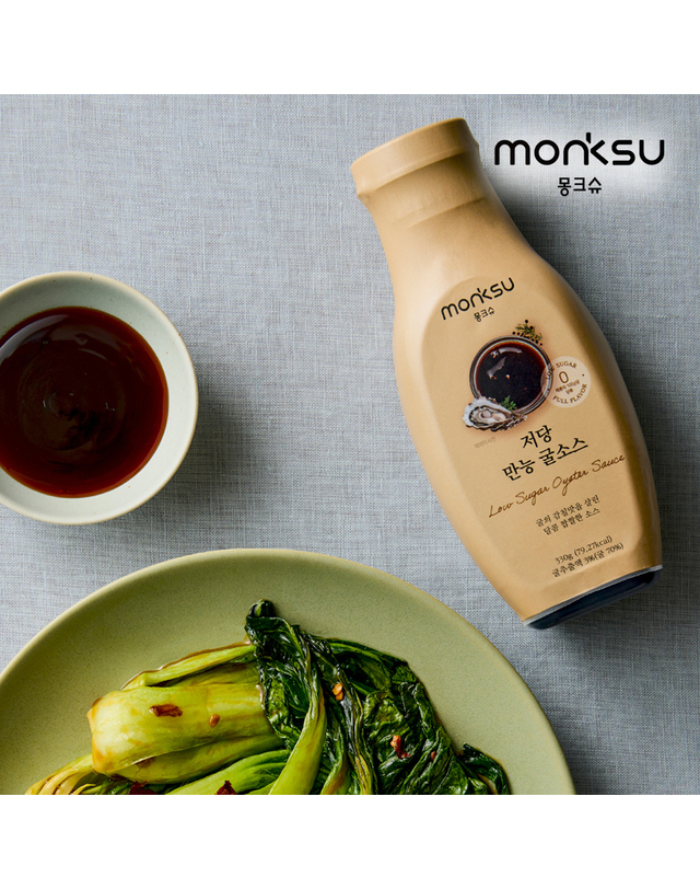 몽크슈 몽크슈 저당 저칼로리 만능 감칠맛 굴소스 330g 착용컷