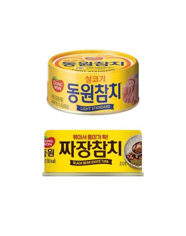 [동원] 라이트 스탠다드 참치 85g 10캔 + 짜장참치 90g 4캔