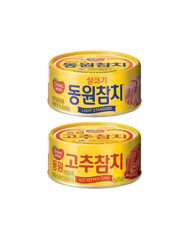 [동원] 라이트 스탠다드 참치 85g 10캔 + 고추참치 85g 4캔