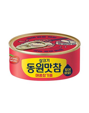 [동원] 맛참 매콤참기름 참치 90g x 8캔