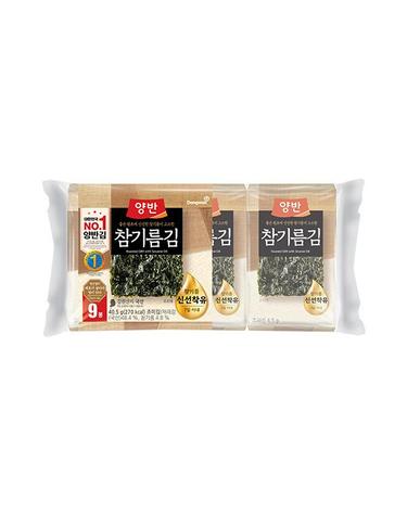 [동원] 양반 참기름김[식탁9P(9매)] x 6 (54봉)