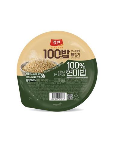 [동원] 양반100밥 100% 현미밥 130g x 24개