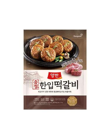 [동원] 양반 송정식 한입떡갈비 500g x 3개