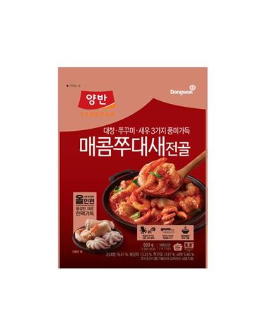 [동원] 양반 매콤쭈대새전골 600g x 2개