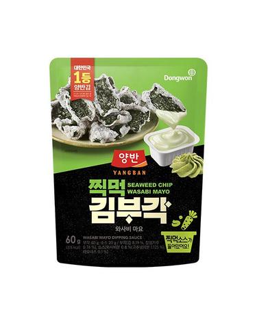 [동원] 양반 찍먹 김부각 와사비마요 60g x 4개
