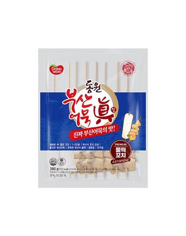 [동원] 부산어묵 진 물떡꼬치 380g x 2개