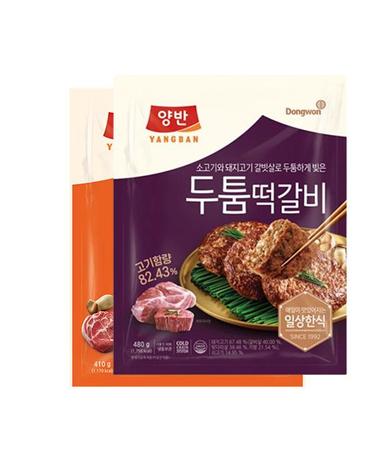 [동원] 양반 계란옷 입힌 새우부추완자 410g + 고기버섯완자 410g
