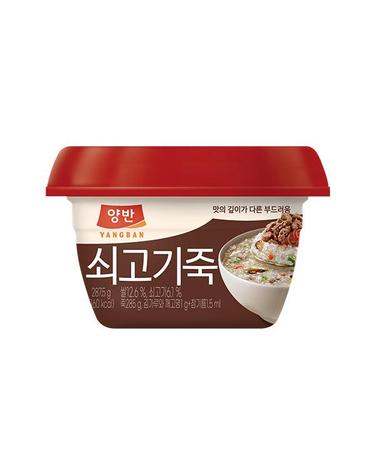 [동원] 양반 NEW 쇠고기죽 287.5g (용기) x 12개