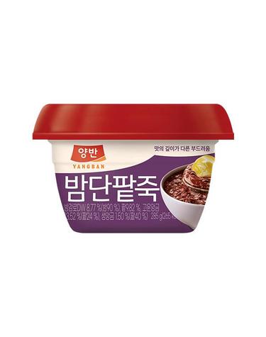 [동원] 양반 NEW 밤단팥죽 285g (용기) x 12개