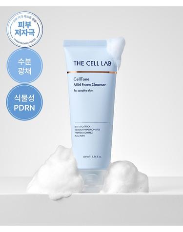 PDRN 소나무시카 셀톤 저자극 약산성 진정 폼클렌저 100ml (+고급쇼핑백)
