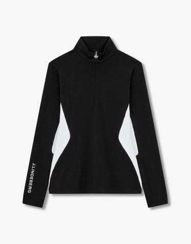 [J.LINDEBERG] [Women] 쿠키스 미드 레이어_블랙 1544326014