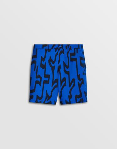 [J.LINDEBERG] [Men] 엘로이 프린트 쇼츠_블루 1514340501