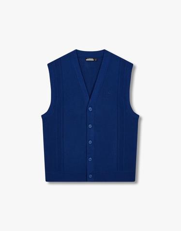 [J.LINDEBERG] [JLINDEBERG] [Men] 마르쿠스 니트 베스트_블루 1514328602
