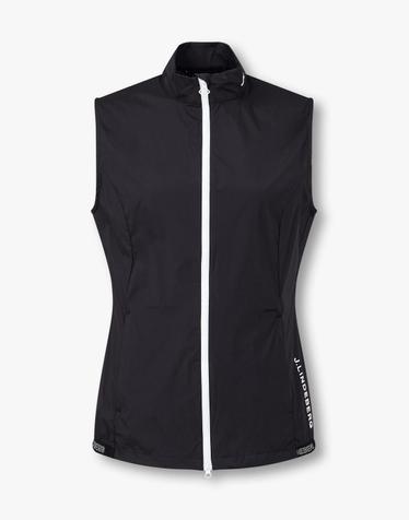 [J.LINDEBERG] [Women] 텐라 윈드프로 베스트_블랙 1544111009