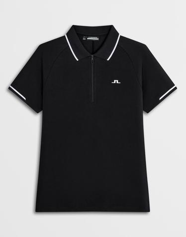 [J.LINDEBERG] [Women] 리 폴로_블랙 1545126701