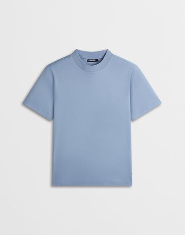 [J.LINDEBERG] [Men Collection] 에이스 모크넥 티셔츠(blue)_블루 1525126520