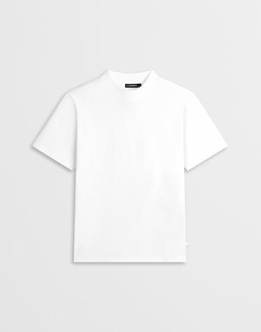 [J.LINDEBERG] [Men Collection] 에이스 모크넥 티셔츠(white)_화이트 1525126521