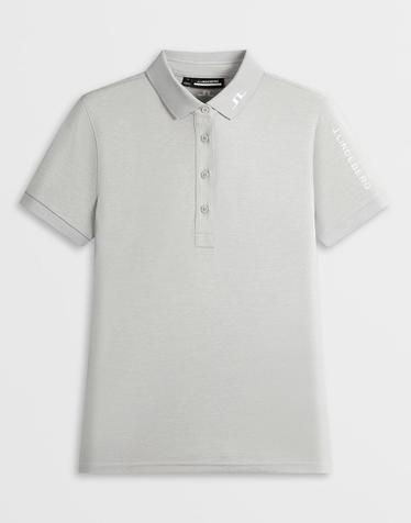 [J.LINDEBERG] [Women] 투어 테크 폴로_라이트 그레이 1545126001