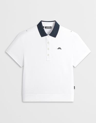 [J.LINDEBERG] [Women] 리비아 폴로_화이트 1545126924