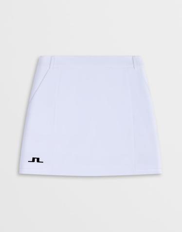[J.LINDEBERG] [Women] 이본 베이직 스커트_화이트 1545143901
