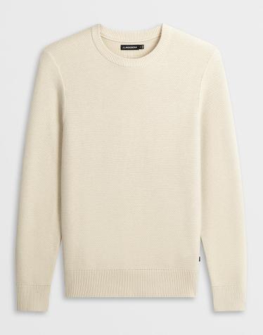 [J.LINDEBERG] [Men Collection] 아서 니트 오르그 코튼_라이트 베이지 1525128511