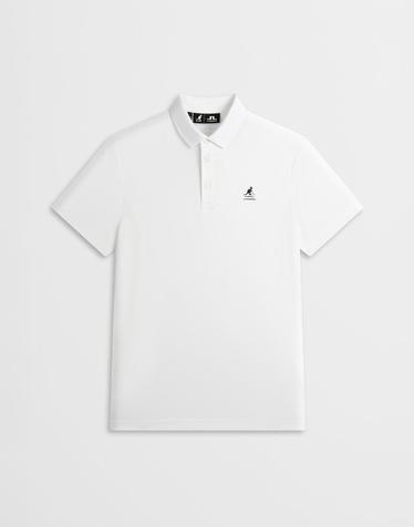 [J.LINDEBERG] [Men] [KANGOL] 제이슨 폴로_화이트 1515326607