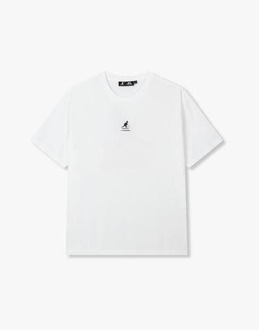 [J.LINDEBERG] [Men] [KANGOL] 데이비 티셔츠_화이트 1515326603
