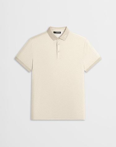 [J.LINDEBERG] [Men] 투어 테크 프린트 폴로_베이지 1515326609