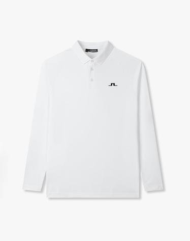 [J.LINDEBERG] [Men] 로드 LS 폴로_화이트 1515326807
