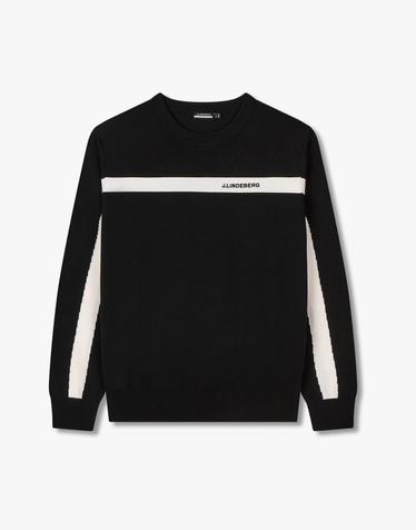 [J.LINDEBERG] [Men] 자비스 스웨터_블랙 1515328803