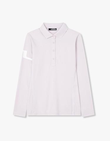 [J.LINDEBERG] [Women] 레일라 롱 슬리브 폴로_라이트 퍼플 1545326804