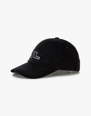 [J.LINDEBERG] [Men] 스텐 코듀로이 캡_블랙 1515371907
