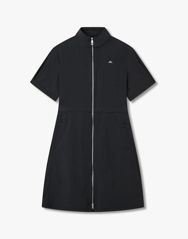 [J.LINDEBERG] [Women] 알렉스 숏 슬리브 드레스_블랙 1545311902