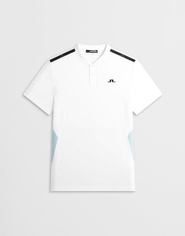 [J.LINDEBERG] [Men] 자이든 폴로_화이트 1535326110