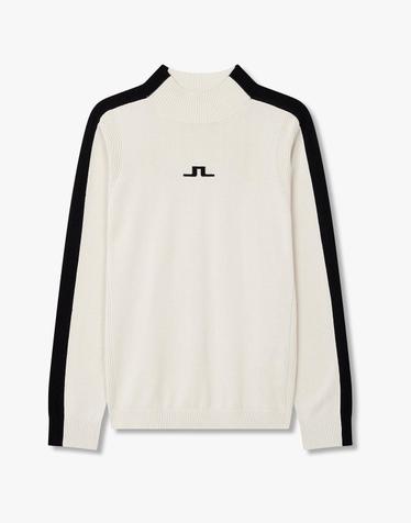 [J.LINDEBERG] [Women] 아델린 니티드 스웨터_라이트 베이지 1545328002