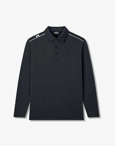 [J.LINDEBERG] [Men] 폰투스 브러시트 폴로_다크 그레이 1515326919