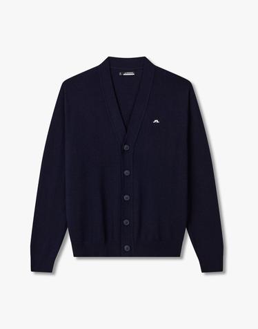 [J.LINDEBERG] [Men] 루카스 니트 카디건_네이비 1515328504